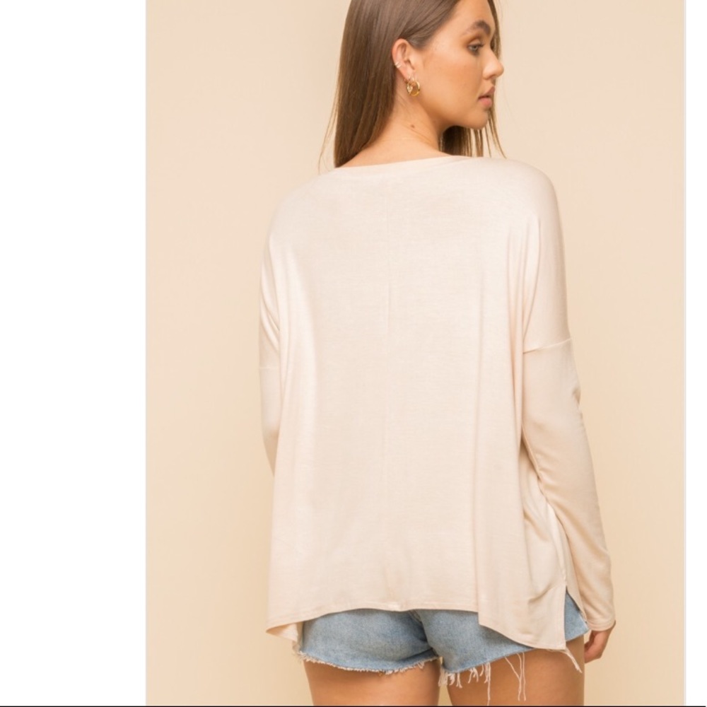 Kindness Print Oversized Knit Top - Picture 4 of 10